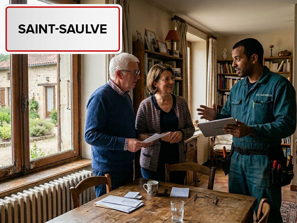 Installation de pompe à chaleur à Saint-Saulve (59880) dans le Nord